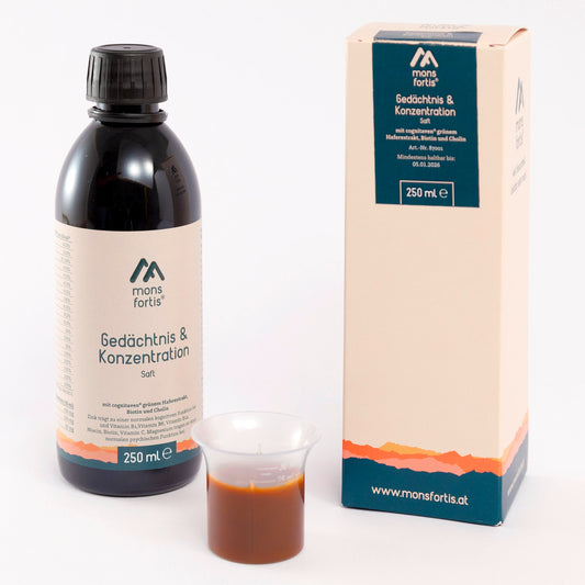 Gedächtnis & Konzentration Saft 250ml