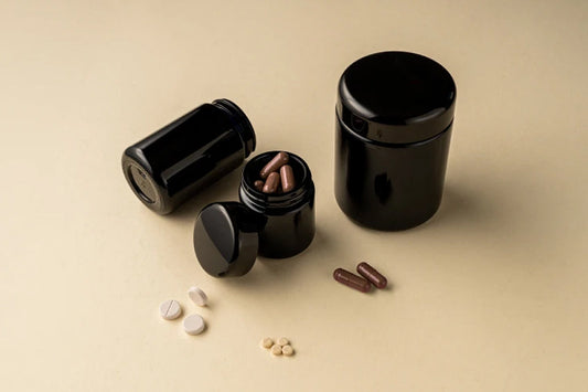 Violettglas: Der natürliche Schutz für deine Nahrungsergänzung