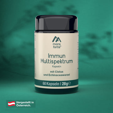 Mons Fortis Immun Multispektrum Kapseln, 60 Stück – Multivitamin fürs Immunsystem