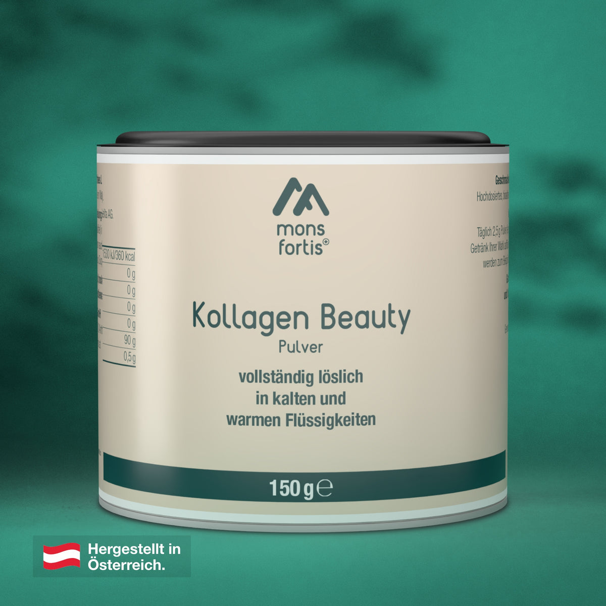 Kollagen Pulver in der Dose