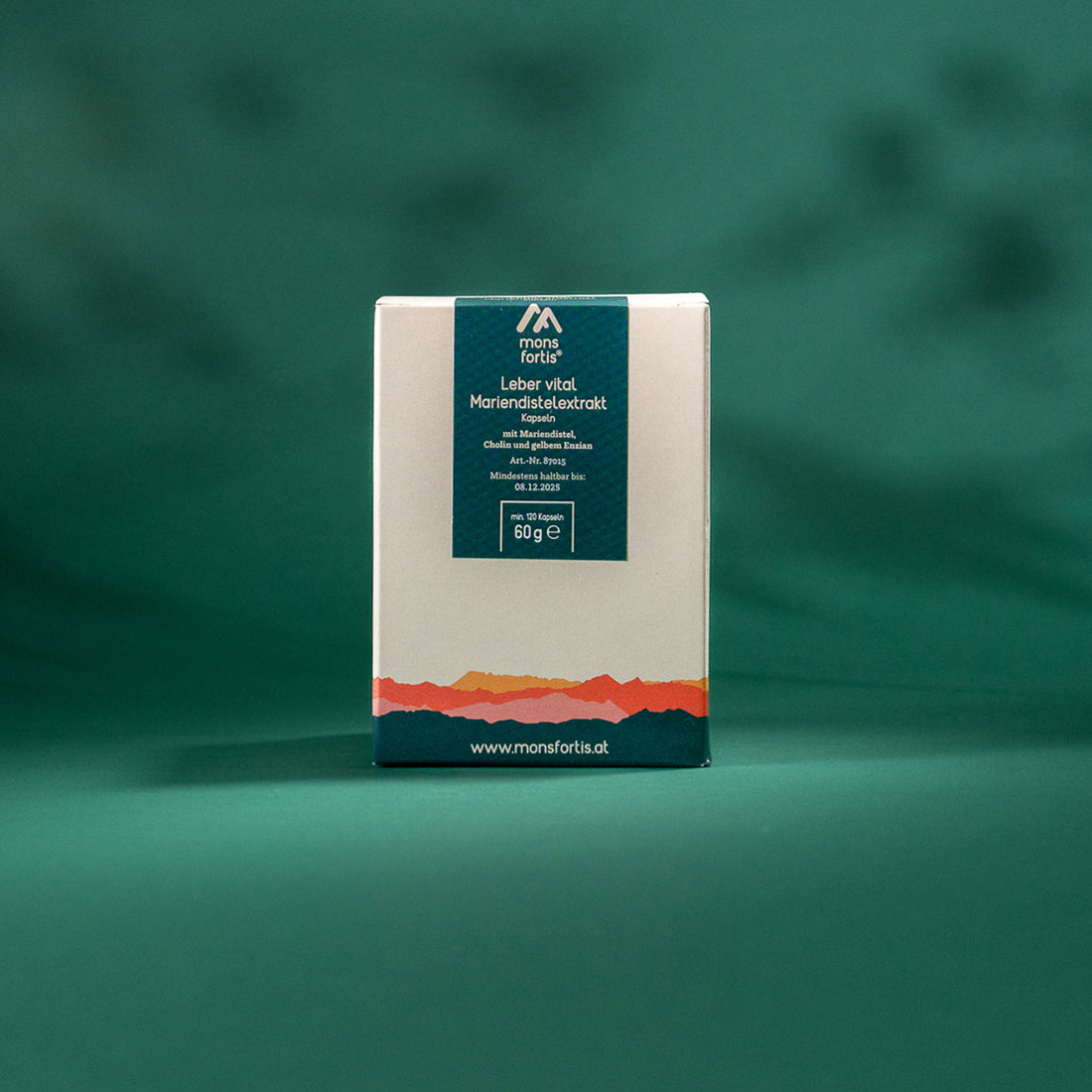 Leber vital Mariendistelextrakt Kapseln 120 Stück