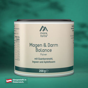 Mons Fortis Magen Darm Balance Pulver, 200 g – Ballaststoffe für die Darmflora