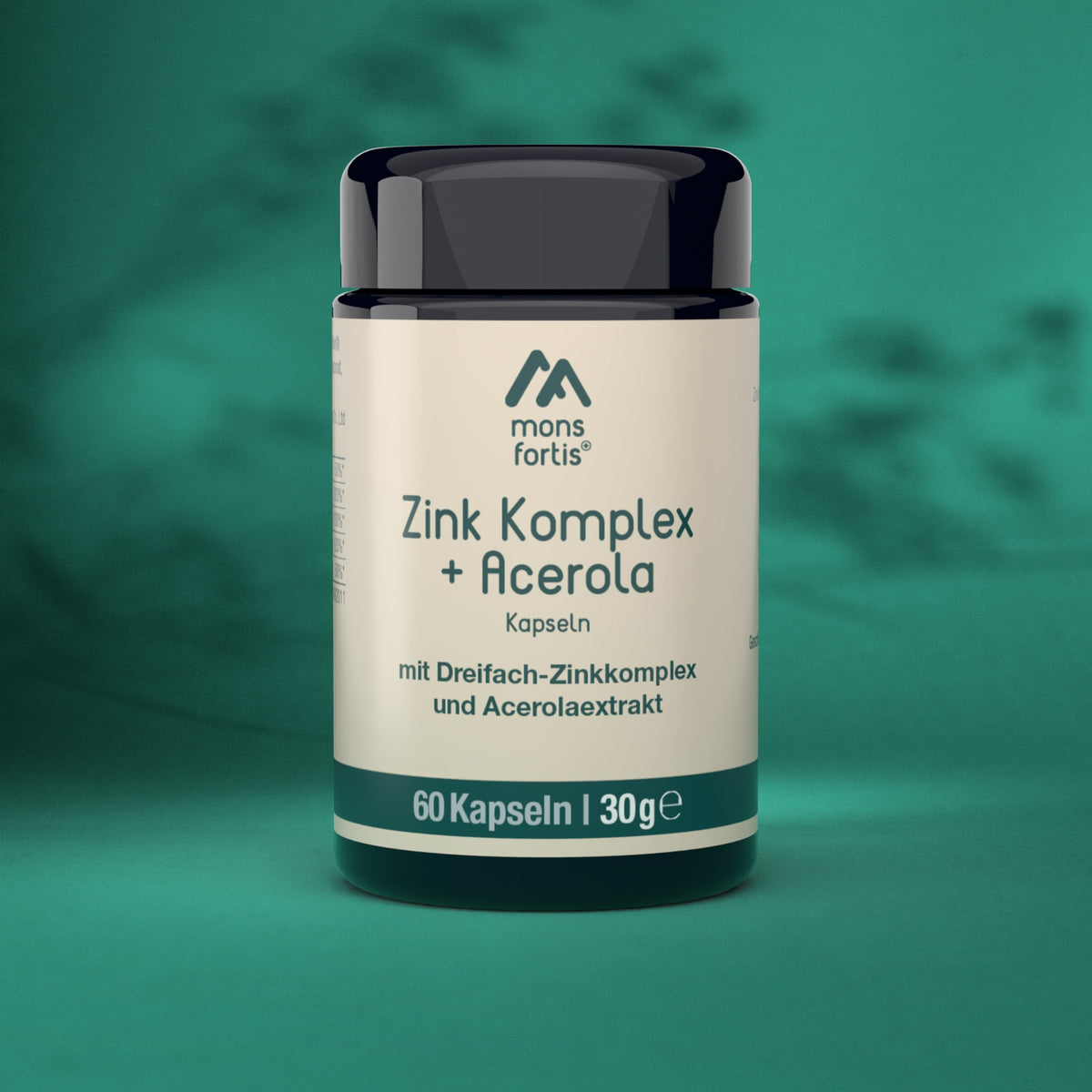 Zink Komplex mit 60 Kapseln im Schraubverschlussglas