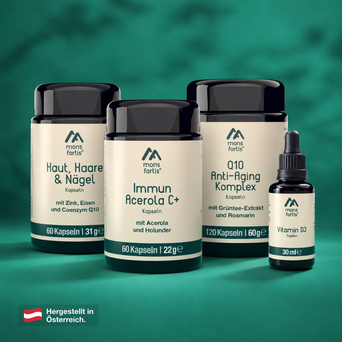Mons Fortis Inner Beauty Bundle – Beauty-Vitamine für Haut, Haare, Nägel und Anti-Aging