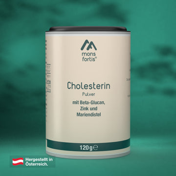 Mons Fortis Cholesterin Pulver, 120 g – zur natürlichen Cholesterinsenkung