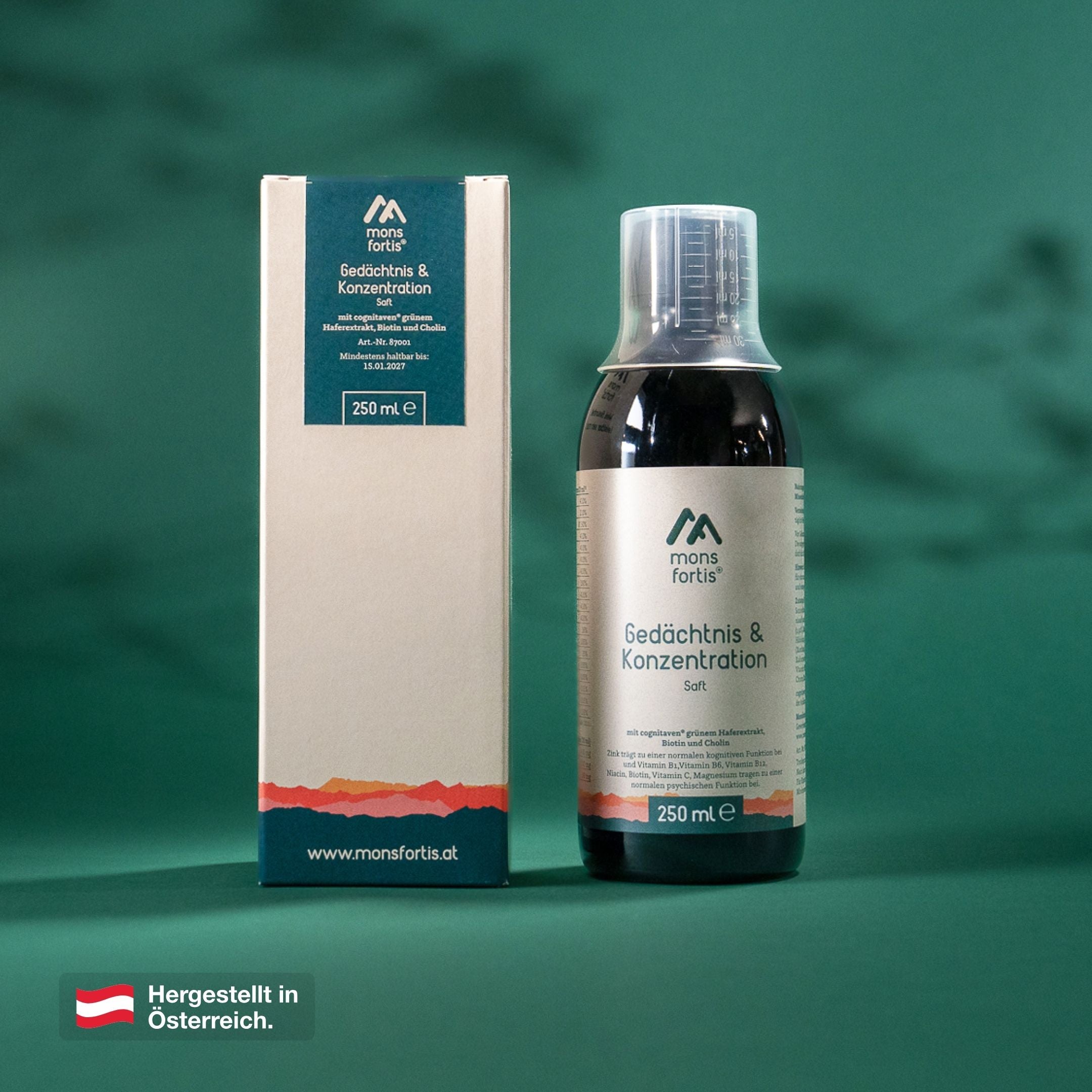 Mons Fortis Gedächtnis & Konzentration Saft flüssig, 250 ml