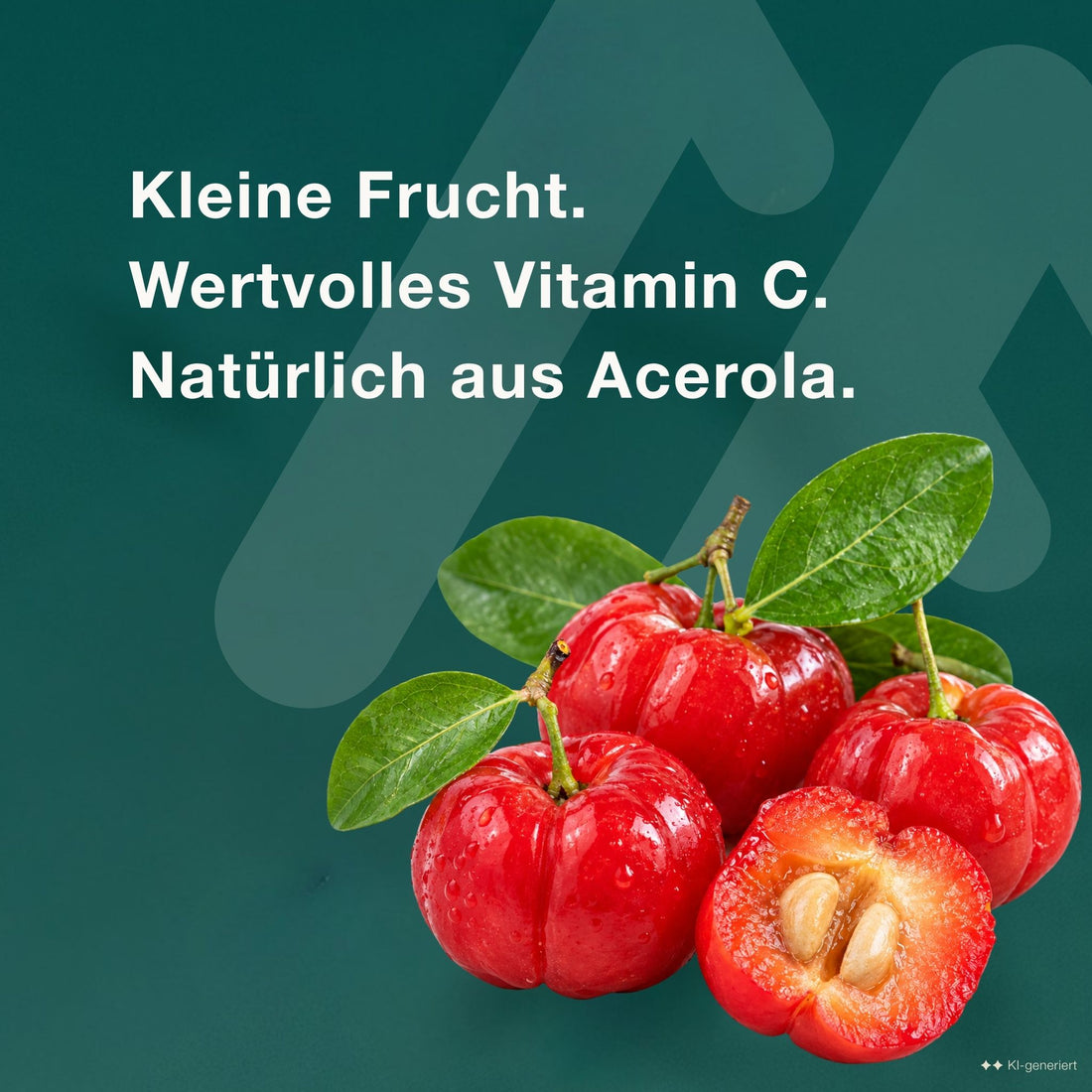 Mons Fortis Immun Acerola C+ Kapseln, 60 Stück – natürliches Vitamin C aus Acerola