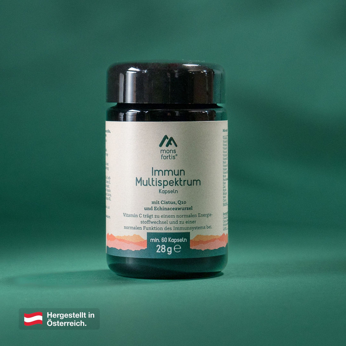 Mons Fortis Immun Multispektrum Kapseln, 60 Stück – Multivitamin fürs Immunsystem
