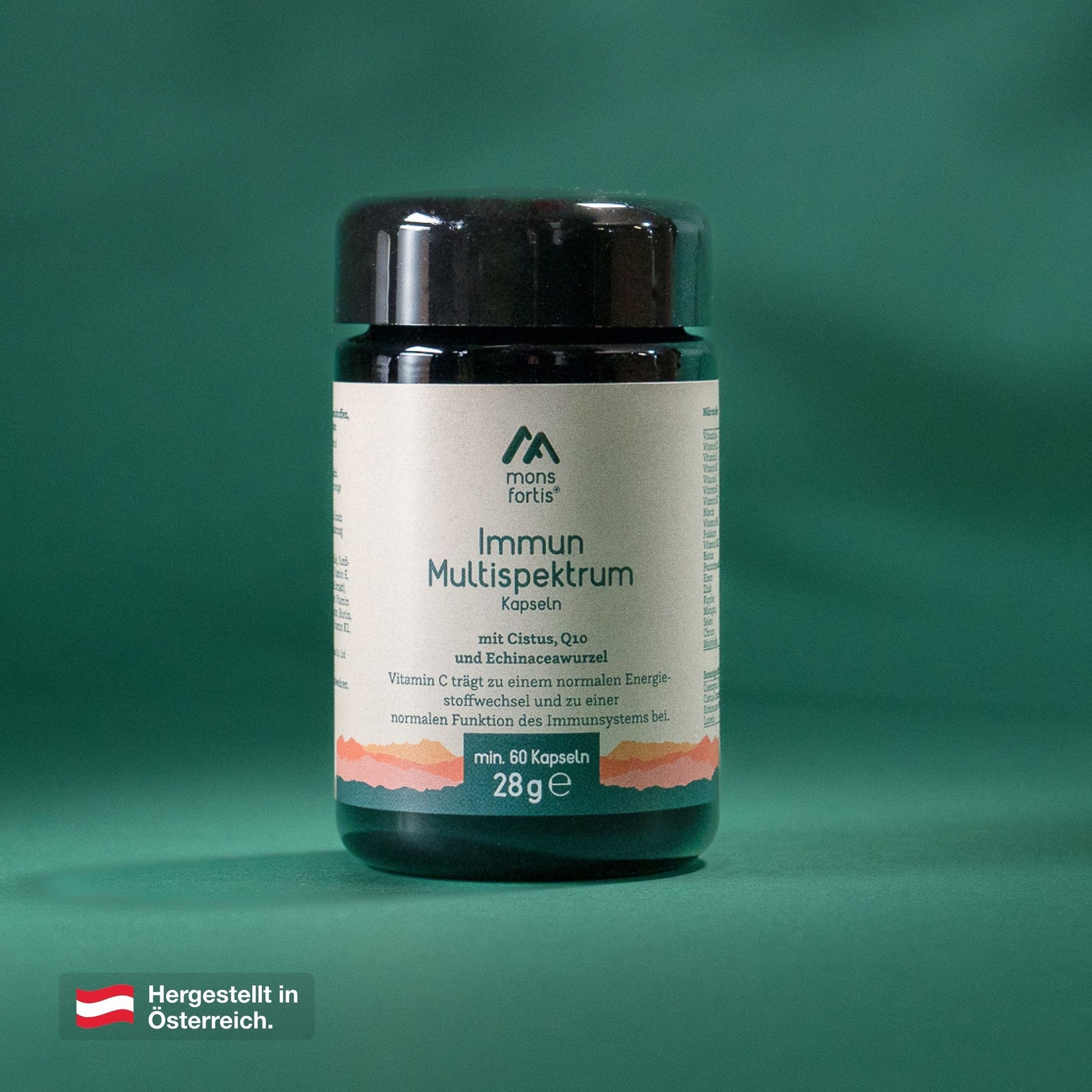 Mons Fortis Immun Multispektrum Kapseln, 60 Stück – Multivitamin fürs Immunsystem