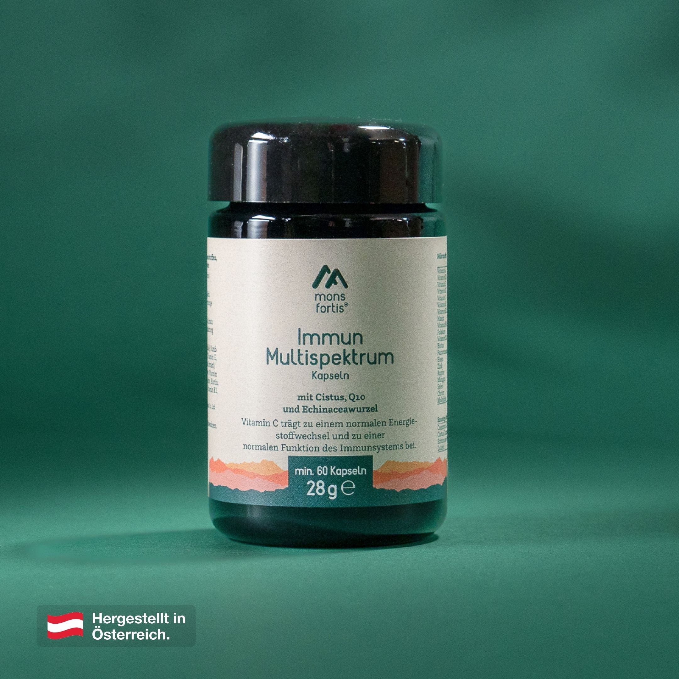 Mons Fortis Immun Multispektrum Kapseln, 60 Stück – Multivitamin fürs Immunsystem