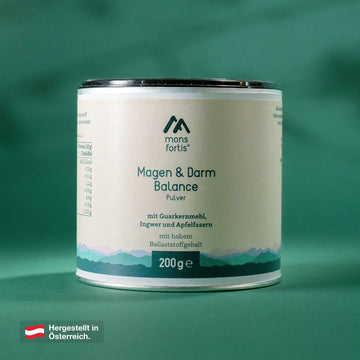 Mons Fortis Magen Darm Balance Pulver, 200 g – Ballaststoffe für die Darmflora